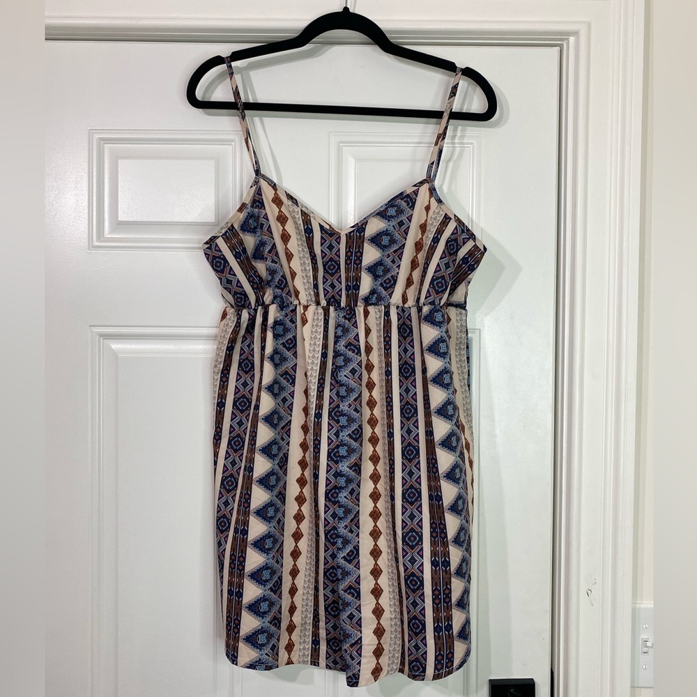 Shein Aztec Print Maternity Romper